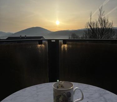 Ortsmitte Apartment | Panorama Joy - stilvolle Gemütlichkeit mit Weitblick