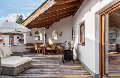 Leutasch House | Panorama Lodge Leutasch mit Sauna