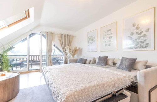 Mayen Apartment | Panorama-Loft mit Weitblick über die Stadt Mayen