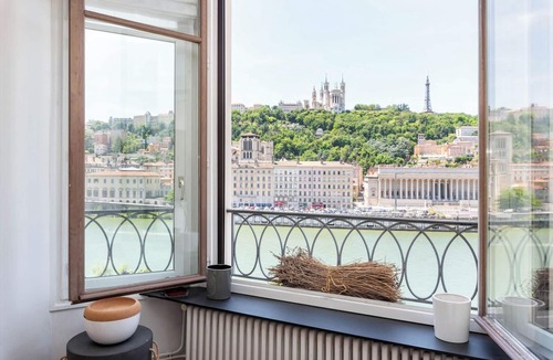 La Presqu'ile Apartment | Panorama - Magnificent flat with breathtaking view of Fourvière Basilica