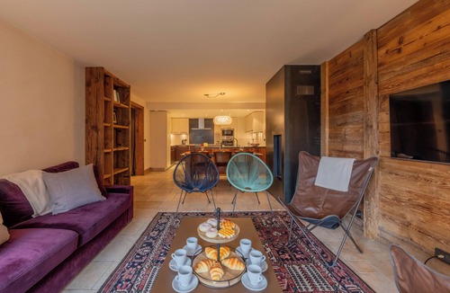 Les Praz-de-Chamonix Apartment | Panorama Mont-Blanc, Chamonix, France