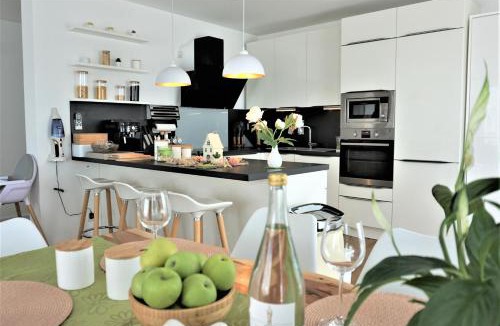 Frankenthal Apartment | Panorama Penthouse Apartment mit Klima und Whirlpool für bis zu 6 Personen