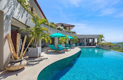 Bophut Villa | Panorama Summit Villa - 3 Bedroom Stuning Seaview
