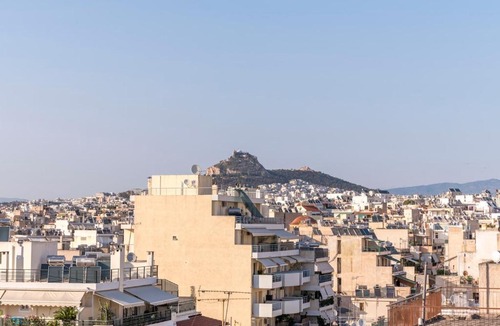 Neos Kosmos Apartment | Panoramic Acropolis View Rooftop Studio by MPS