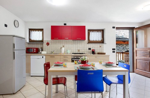Saint Maurice Apartment | Panoramic Apartment in Historic Village near Aosta with Terrace