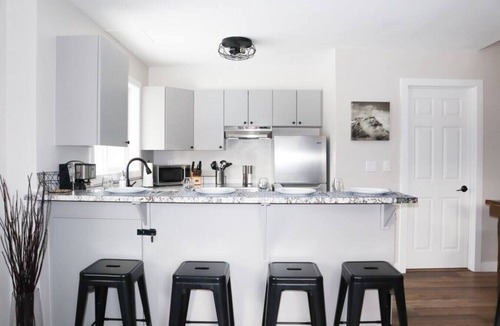 Harvie Heights Condo | Panoramic Mountain Views with Outdoor Patio
