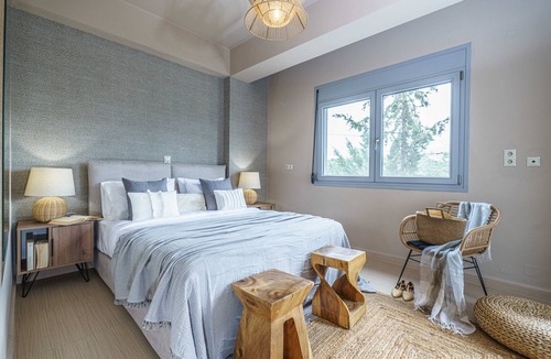 Mires Villa | Panoramic Mountain view villa with private pool
