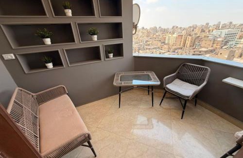 Al Duqqi Apartment | Panoramic Nile View 3 Bedroom Apartment Families Dokki