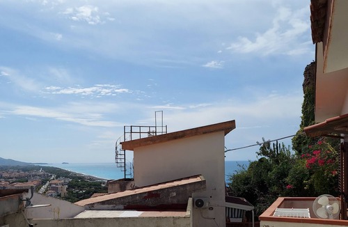 Scalea House | Panoramic ocean and mountain views townhouse Scalea, Calabria- sleeps 7 .