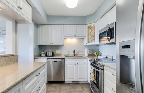 Caswell Beach Condo | Panoramic Oceanview, Expansive Deck, 2 Pools, Golf! Newly remodeled!