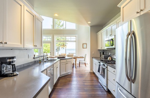 Langley House | Panoramic Saratoga Passage Views | Elegant Whidbey Home by AvantStay