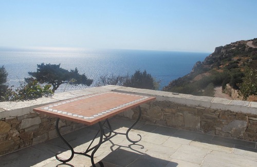 Platis Gialos House | Panoramic Sea View Home - 15 min walk to the beach of Platys Gialos