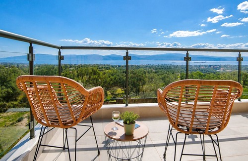 Eretria Villa | Panoramic Sea View Maisonette in Eretria | Private Family Retreat