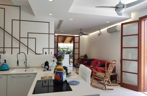 Terrasini Villa | PANORAMIC SEA VIEW Villa with Heated Pool & Whirlpool, WI-FI, 200mt from the sea