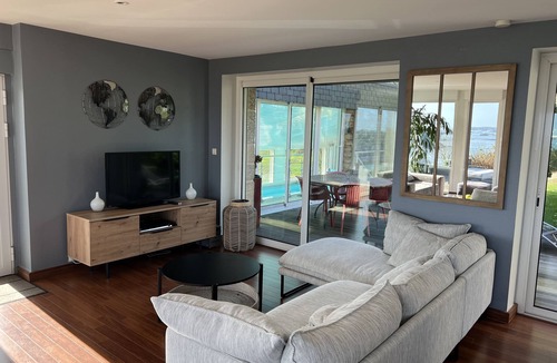 Lanmodez Villa | Panoramic sea view villa with heated indoor pool