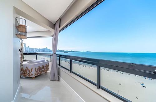 Barra Sul Apartment | Panoramic View | Elegant 3 Suites | CURTA173