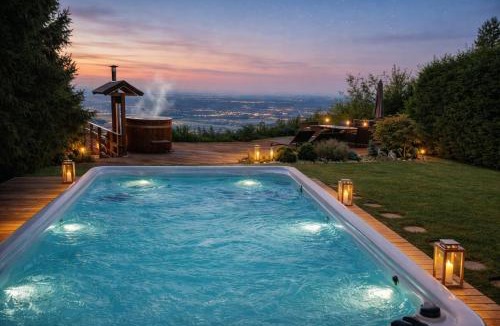Hocko Pohorje House | Panoramic View Cottage House - Private Wellness Retreat