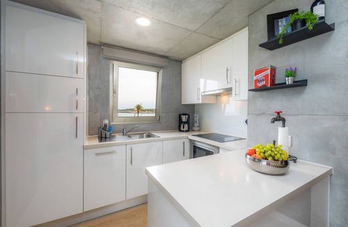 Sant Llorenc des Cardassar Apartment | Panoramic view - loft-style beachfront apartment - like staying with friends