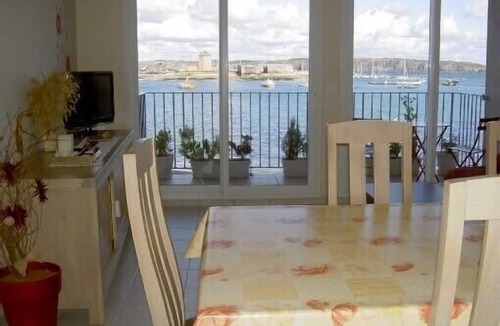 Camaret-sur-Mer Apartment | Panoramic view of the port of Camaret sur Mer
