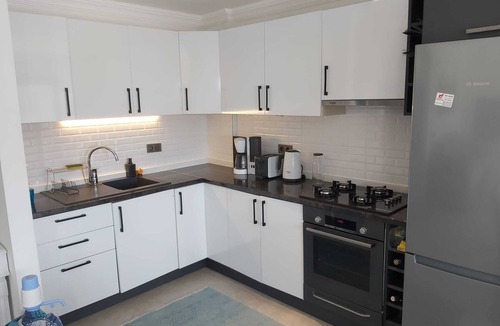 Kadıkale Apartment | Panoramic view - modern apartment with large private pool area, beach 1km