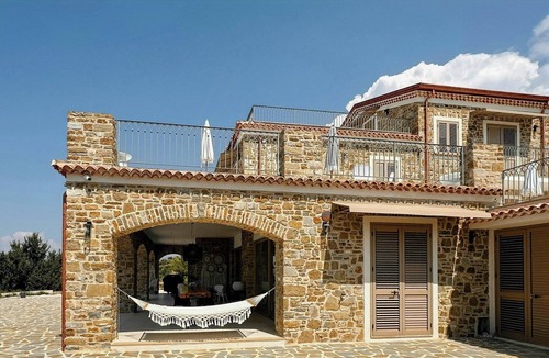 Castellabate House | Panoramic villa with pool and Capri view