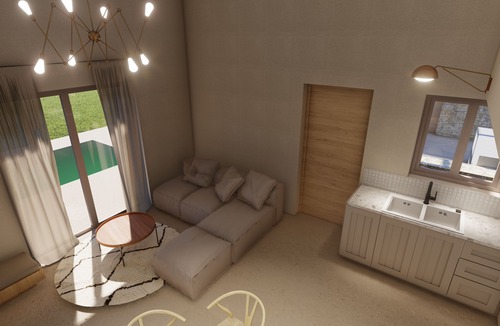 Lefkada Villa | PAPADRIA VILLAS MODERN LUXURY VILLAS private swimming pool near KATHISMA BEACH