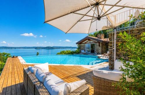 Belgirate Villa | Paradis Relais Infinity Pool Lake View