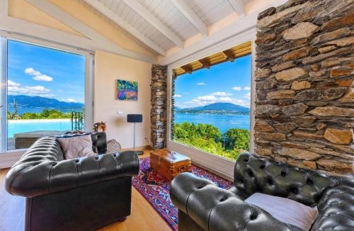 Belgirate Villa | Paradis Relais Infinity Pool Lake View