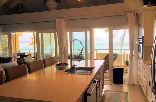 Estate Golden Rock Condo | Paradise Found - 2 bed/2 bath beachfront condo- beach and pool.