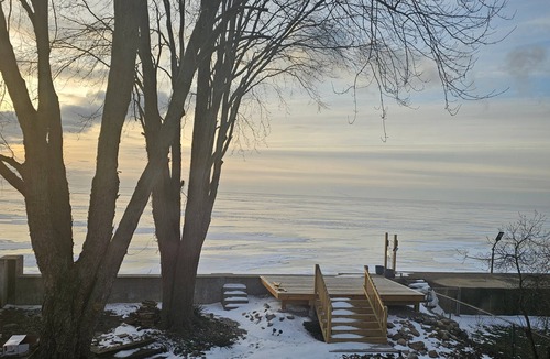 Estral Beach House | Paradise found in this charming 2-bedroom house on Lake Erie Waterfront