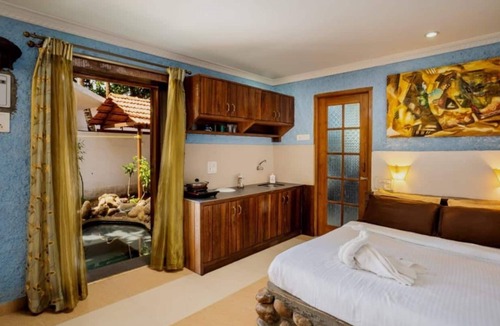 Anjuna Cottage | Paradise Studio(Green) Luxury Studio with Pvt Pool in Anjuna