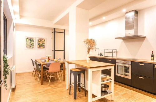 18th Arrondissement Apartment | ParisConciergerie - Duplex for 12 with Cinema, 4BR