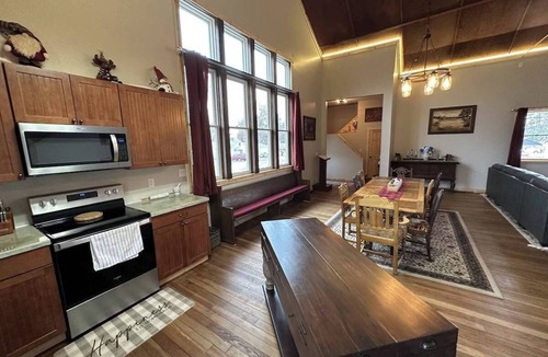Markville House | Parish & Bell Tower 18Ft ceilings and lots of space for guests.