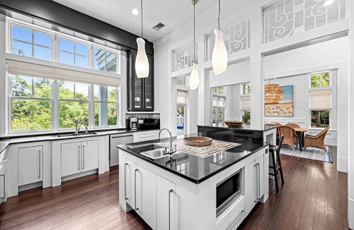 Cottage District House | Park District Elegance: WaterColor Home, Beach Club Passes, Private Pool, Bikes, Outdoor Oasis!