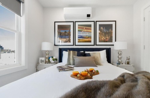 Ward Two Apartment | Parking 3BR2Bth Cambridge Boston W&D Subway AC