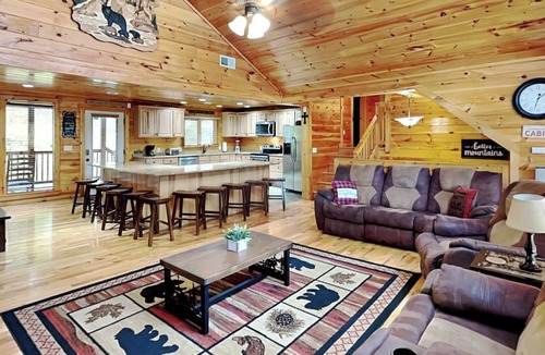 Gatlinburg - Pigeon Forge Cabin | Parkside Lodge by Jackson Mountain Rentals