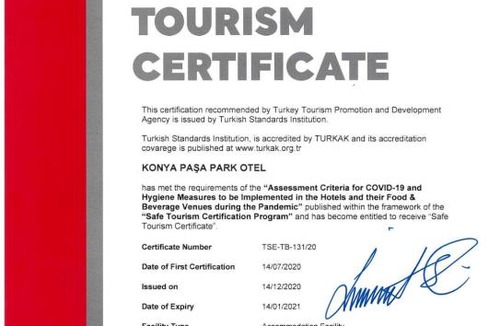 Konya City Center Hotel | Pasapark Karatay Hotel