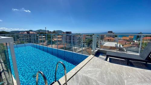 Ingleses Sul Apartment | Passos da praia c/piscina apto iluminado e novo