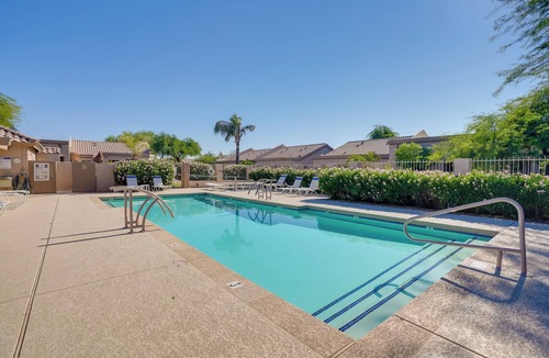 Westbrook Village Condo | Patio + Pool Access: Golf Getaway in Peoria