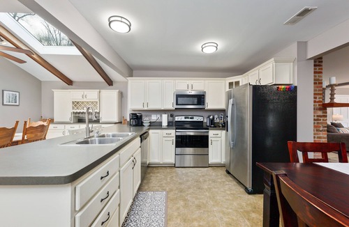 Etna House | Peaceful 9-Acre Retreat with Pond, Hot Tub, Trails & Game Room – 3br/2.5ba