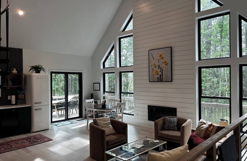 Windmill Point Cabin | Peaceful and Private Four Season Cabin in White Stone, VA