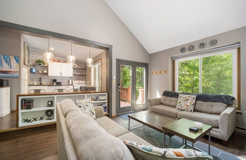 Bellaire Cabin | Peaceful and Updated Cabin with Loft and Fireplace at Schuss Village - Sleeps 6