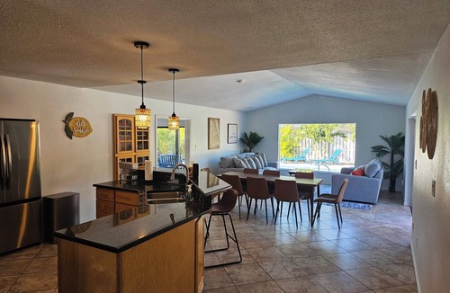 Golden Beach Estates House | Peaceful Beachside, Family Home w/Heated Pool!