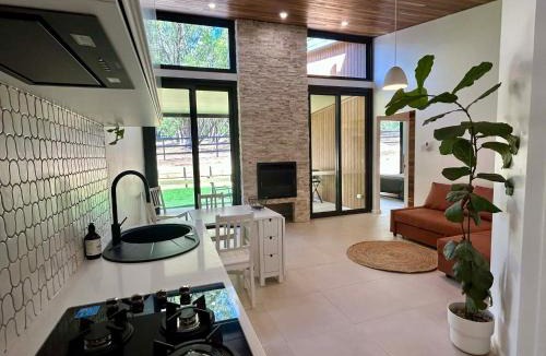 Herron Villa | Peaceful Country Escape with Pool Spa Fireplace