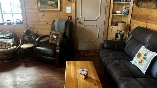 Cascade House | Peaceful Creekside Cabin with Fire Pit & Scenic Deck in Cascade, Idaho
