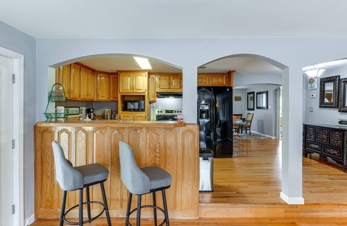 Council House | Peaceful Delco Family Home w/Private Deck!