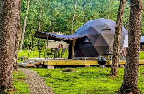 Gilboa Cabin | Peaceful Dome Getaway in the Catskills