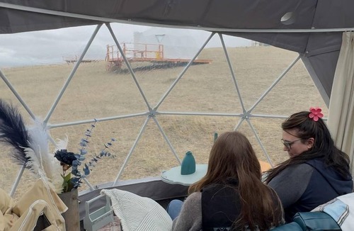 Redcliff RV Rental | Peaceful Dome on the Plains of Alberta, Perfect for a Serene Weekend to Reconnect with Nature