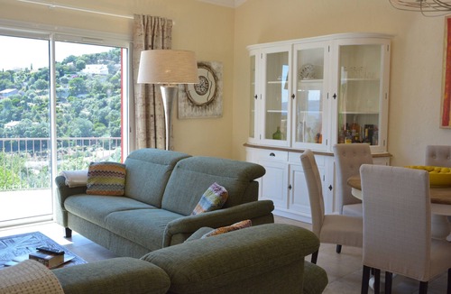 Les Issambres House | Peaceful holiday home in Les Issambres for six persons with pool and sea view