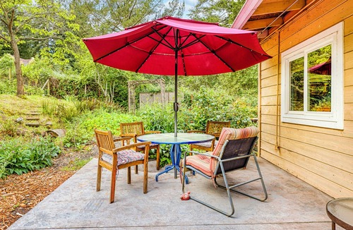 Occidental Cottage | Peaceful Gardem Cottage Nestled Amongst Forested Meadows